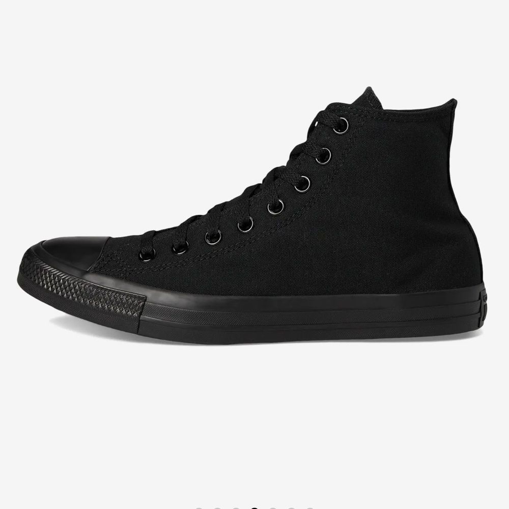 Converse Chuck Taylor All Star High Top Black Monochrome M 7 / W 9 | New w/ Box - Picture 7 of 8